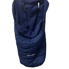 Usado, Carrinho Maclaren Footmuff azul inverno quente bebê universal dedos confortáveis comprar usado  Enviando para Brazil