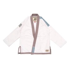 Lote Albino and Preto #7 Céus Cinza Branco JIU JITSU GI QUALIDADE PREMIUM comprar usado  Enviando para Brazil