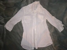 Chemise blanche jennyfer d'occasion  France