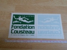 Autocollants fondation coustea d'occasion  Toulon-