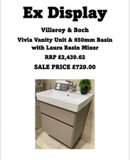 Villeroy boch vanity for sale  TARPORLEY