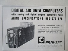 Pub crouzet aerospatial d'occasion  Yport
