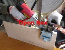 Open Box Obróbka drewna Przenośna krzywa Prosta okleiniarka krawędziowa 110V na sprzedaż  Wysyłka do Poland