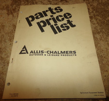 1972 allis chalmers for sale  Paw Paw