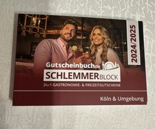 Gutscheinbuch ausverkauf schle gebraucht kaufen  Mannheim
