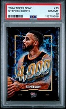 2024-25 Topps Now - Stephen Curry #13 PSA 10 4000 Carrera 3 Punteros segunda mano  Embacar hacia Mexico