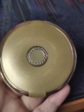 Retro gold compact for sale  CHESTER