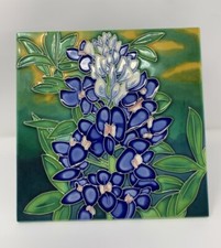 Decorative tile floral for sale  Colchester
