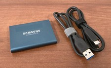 Unidade de Estado Sólido Externa Samsung Portable SSD T5 500GB MU-PA500B comprar usado  Enviando para Brazil