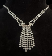 Silver tone crystal for sale  West Warwick
