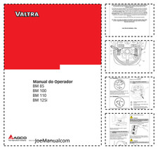 Usado, Manual do operador de tratores Valtra BM85 BM100 BM110 BM125i PDF comprar usado  Enviando para Brazil