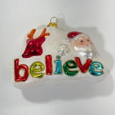 Believe christmas ornament for sale  Deer Park