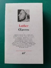 Livre pleiade luther d'occasion  Mainvilliers