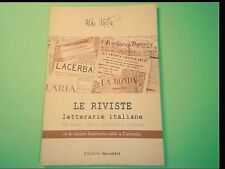 Riviste letterarie italiane usato  Comiso