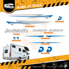 Decalcomania adesivi camper usato  Patti