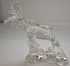 Moose lead crystal for sale  Hughesville