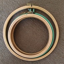 Vintage embroidery wooden for sale  STOKE-ON-TRENT