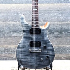 PRS SE Paul's Guitar Flame Maple Veneer Top carvão El. Guitarra com bolsa #G037891 comprar usado  Enviando para Brazil