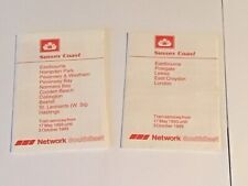 Railway timetables network for sale  NEW MILTON