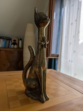 Große messing katze gebraucht kaufen  Pyrbaum