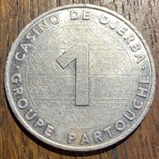 Jeton casino dinar d'occasion  Senlis
