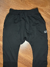 Calça jogger masculina média LF marca Los Angeles logotipo dentro para fora preta comprar usado  Enviando para Brazil