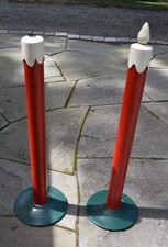 Pair large glolite for sale  Ghent