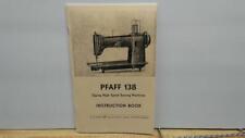 Pfaff 138 industrial for sale  Winthrop