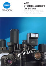 Minolta 700 catalogo usato  Roccamonfina