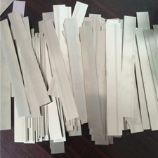Usado, Placa de aço inoxidável SUS301 placa de chapa metálica 100x500mm faça você mesmo material grosso 0,05 comprar usado  Enviando para Brazil
