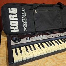 Teclado compacto para estação de trabalho de música KORG microSTATION comprar usado  Enviando para Brazil