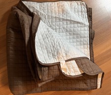 Plaid matelassé reversible d'occasion  Chambéry