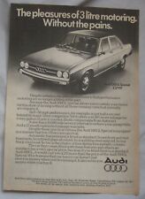 1975 audi 100gl for sale  DARWEN