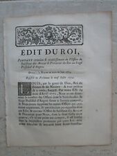 Edit roy 1774 d'occasion  Expédié en Belgium