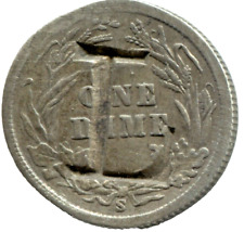 1900 S BARBER Dime - CONTADOR ESTAMPADO REVERSO - L - ESTILO LOVE TOKEN - MH 231, usado comprar usado  Enviando para Brazil