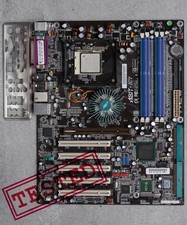 Chipset MoBo PGA478 Abit IC7-G i875P com CPU P4 3.2 GHz, blindagem de E/S e cabos, usado comprar usado  Enviando para Brazil
