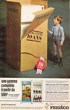 Publicité ancienne réfrigér d'occasion  France