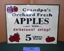 Nostalgia tin sign for sale  Edmond