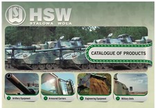Używany, HSW HUTA STALOWA WOLA 2013 MILITARY VEHICLES INCL. JELCZ BROCHURE PROSPEKT na sprzedaż  PL