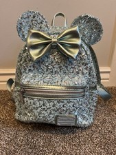 Usado, Mochila Disney Arendelle azul água mosca lounge Minnie Mouse lantejoulas congeladas LEIA comprar usado  Enviando para Brazil