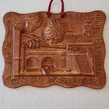 Targa commemorativa palio usato  Livorno