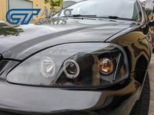 Faróis de LED preto projetor angular olho para 96-98 HONDA Civic EK VTI comprar usado  Enviando para Brazil