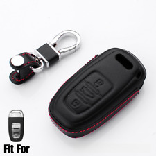 Capa estojo chaveiro controle remoto carro couro genuíno para Audi Q2 Q5 A3 A4 A5 A6 A7 A8 comprar usado  Enviando para Brazil