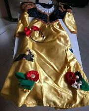 Costume carnevale biancaneve usato  Italia