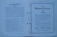 Morris cowley 11.9 for sale  BATLEY