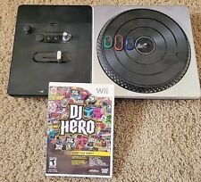 Usado, Mando Tocadiscos Inalámbrico Nintendo Wii DJ Hero Y Juego Completo segunda mano  Embacar hacia Argentina