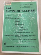 Bau entwurfslehre neufert gebraucht kaufen  Krefeld