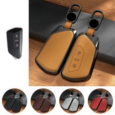 Capa chaveiro de carro liga de couro para VW ID.3 ID.4 Golf 8 Mk8 GTI GTD Octavia comprar usado  Enviando para Brazil