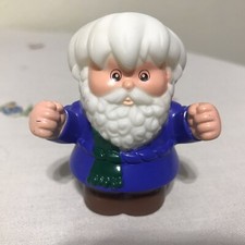 Fisher Price Little People Dziadek Noe z gwiazdą na głowie starzec z ARKI na sprzedaż  Wysyłka do Poland