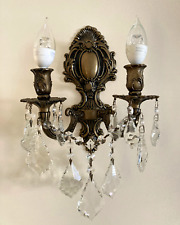 Pair antique brass for sale  Forest Hills